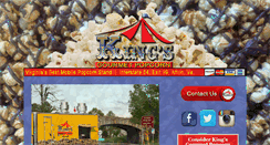 Desktop Screenshot of kingsgourmetpopcorn.com